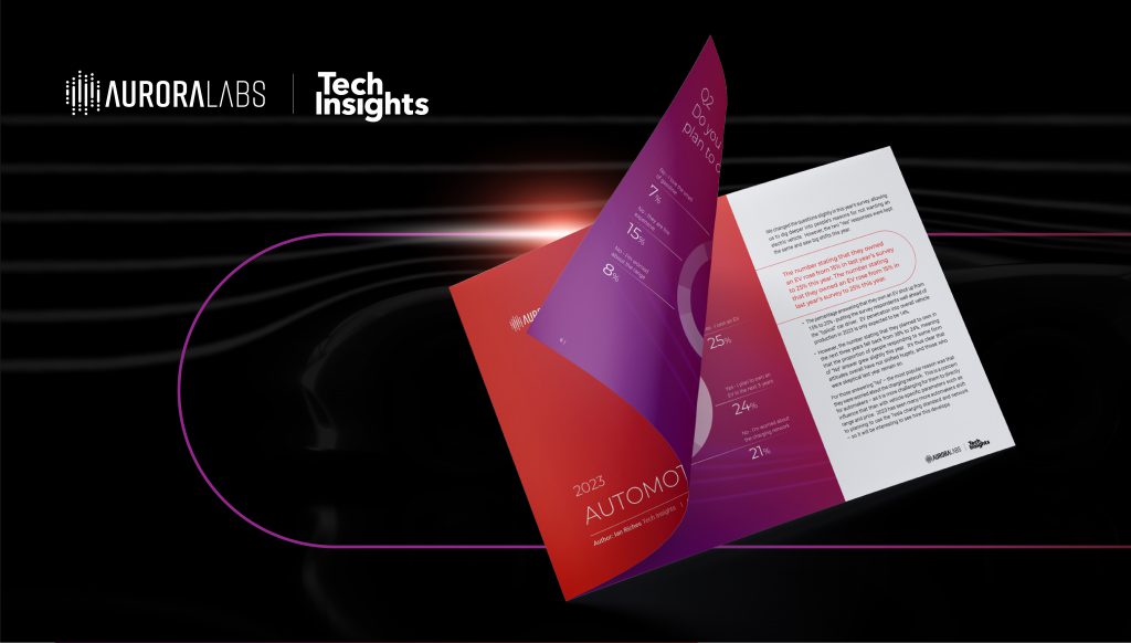 Aurora Labs and TechInsights announce the results of its fourth consecutive annual Automotive Software Survey